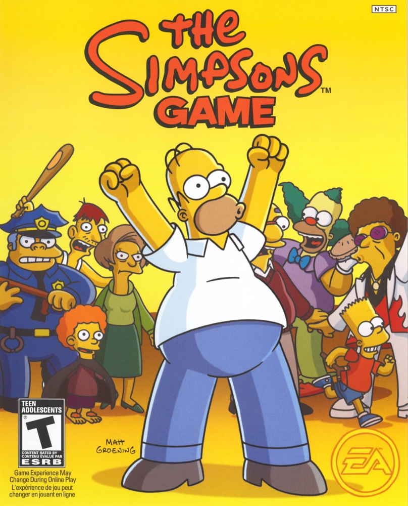 The Simpsons Game (2007) Скачать игру через торрент бесплатно